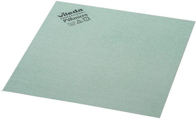 Ścierka Vileda Professional PVA micro, mikrowłókna PVA, 35x38cm, 1 sztuka, zielony