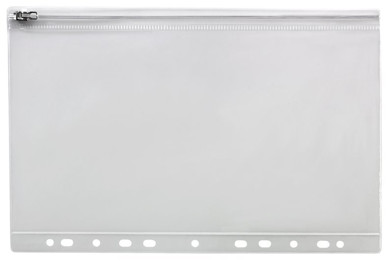 Koszulki na dokumenty Bantex, A4, z suwakiem, 140 μm, 10 sztuk, przezroczysty