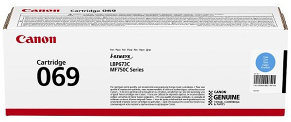 Toner Canon (5093C002, 069C), 1900 stron, cyan (błękitny)