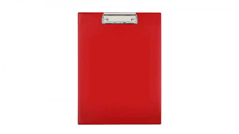 Clipboard Biurfol, A4, czerwony