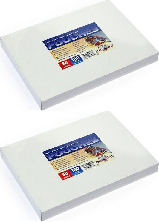 2x Folia do laminowania Argo, 303x426mm, A3, 2x80 μm, samoprzylepna, 100 sztuk