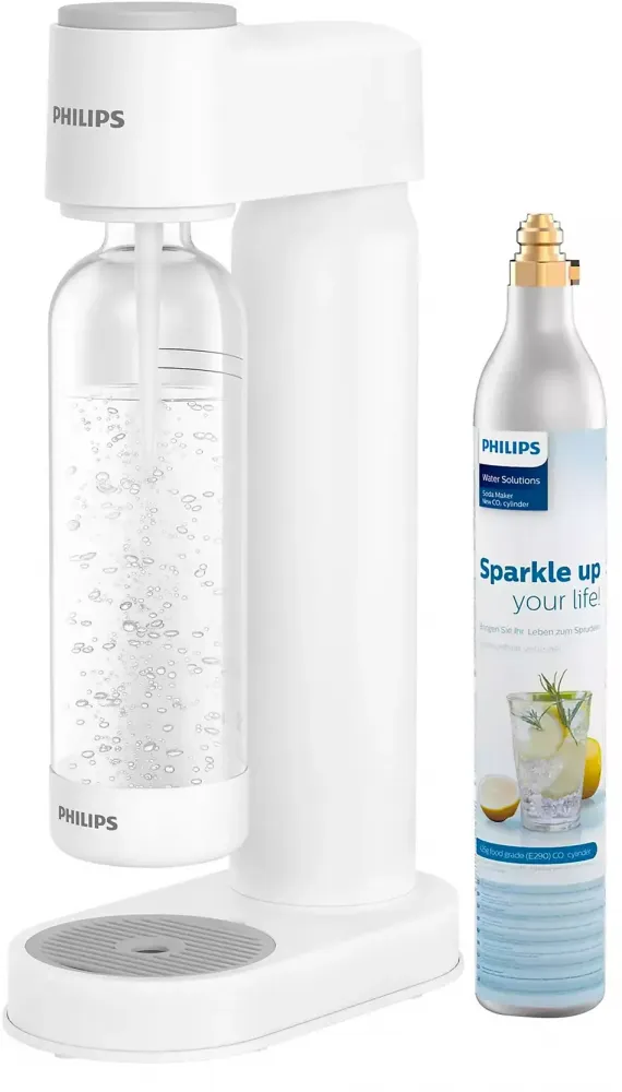 Saturator do wody Philips Go Zero ADD4901WH/10, biały