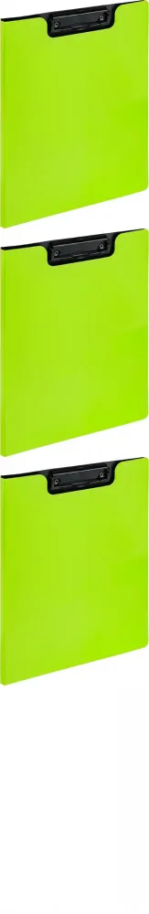 3x Clipboard Grand NOTOdesk GR-2202, z okładką, zielony