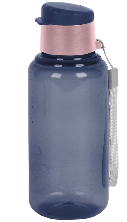 Bidon na wodę Paso, 500ml, bez BPA, granatowy