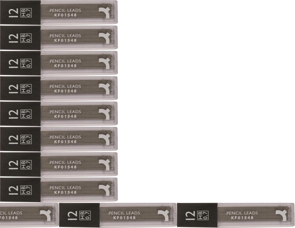 12x Grafity ołówkowe Q-Connect, 0.7mm, HB