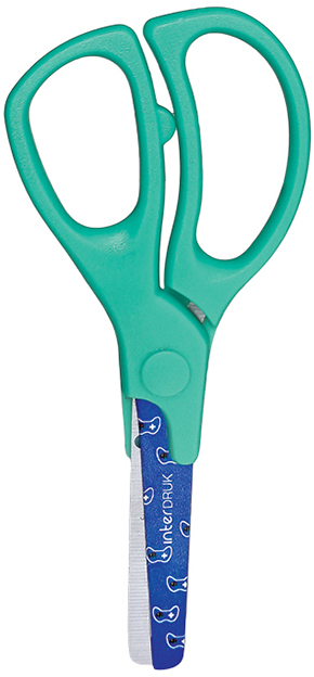 Nożyczki Interdruk Game Over, 13cm, mix wzorów