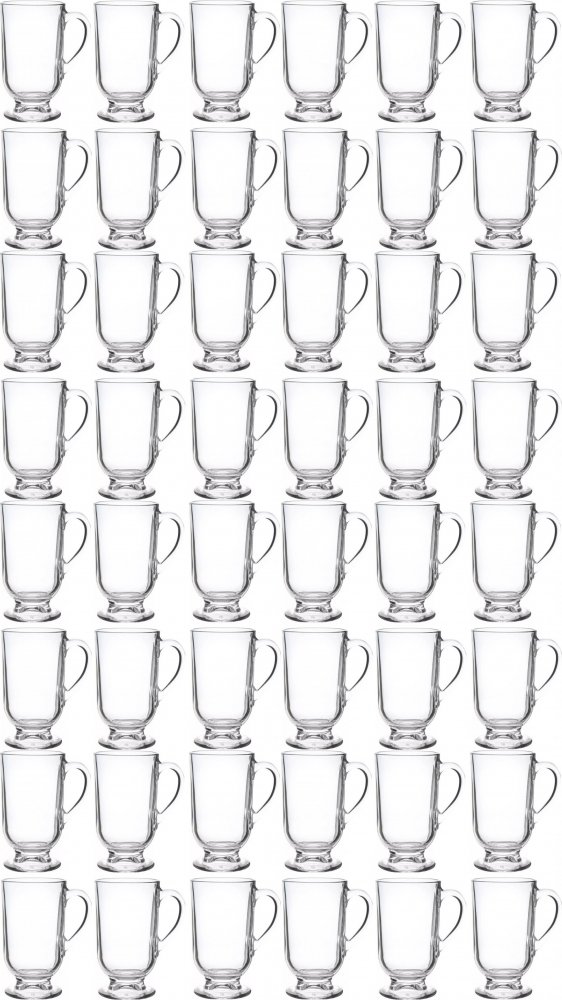 8x Kubki Altom Design Werona, 310ml, szkło, komplet 6 sztuk, przezroczysty