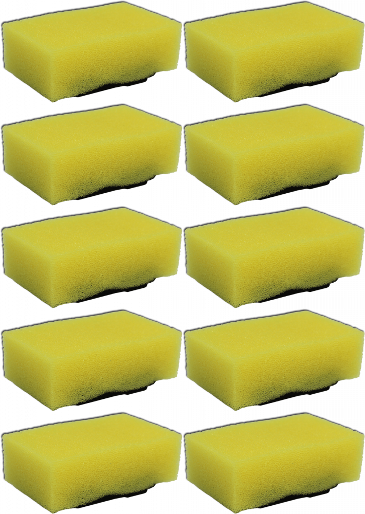 10x Zmywak kuchenny Gomer Jędruś, miękki, zapas do zmywaka z pojemnikiem, 1 sztuka, mix kolorów