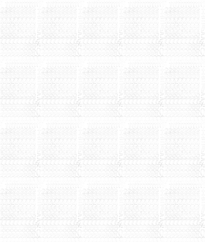 20x Cyfry samoprzylepne, 2 cm, 1 arkusz, biały