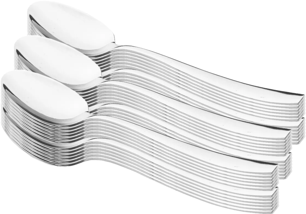 6x Łyżeczki do herbaty Altom Design Planet, 6 sztuk, srebrny