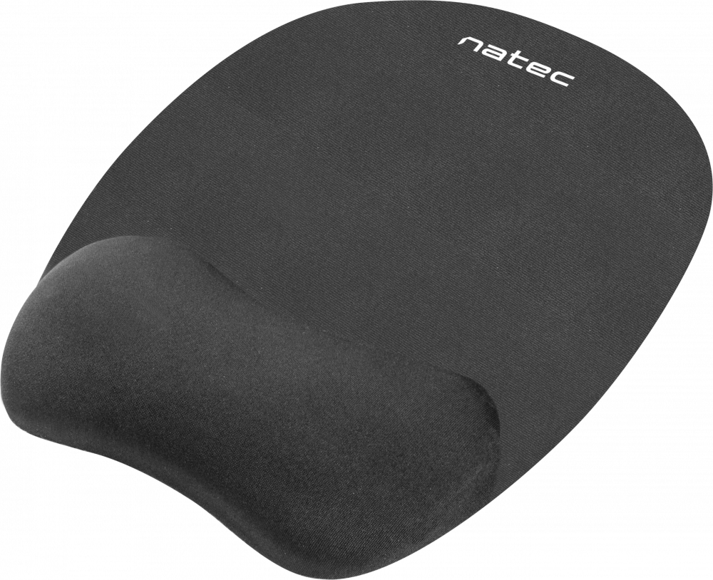 Podkładka piankowa pod mysz Natec Chipmunk, 235x195x22mm, czarny