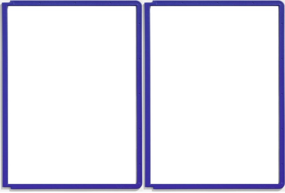 2x Panel informacyjny Durable Sherpa, A4, granatowy