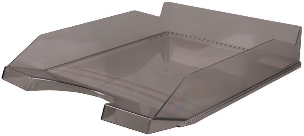 Półka na dokumenty na biurko Office Products, A4, plastikowa, dymny