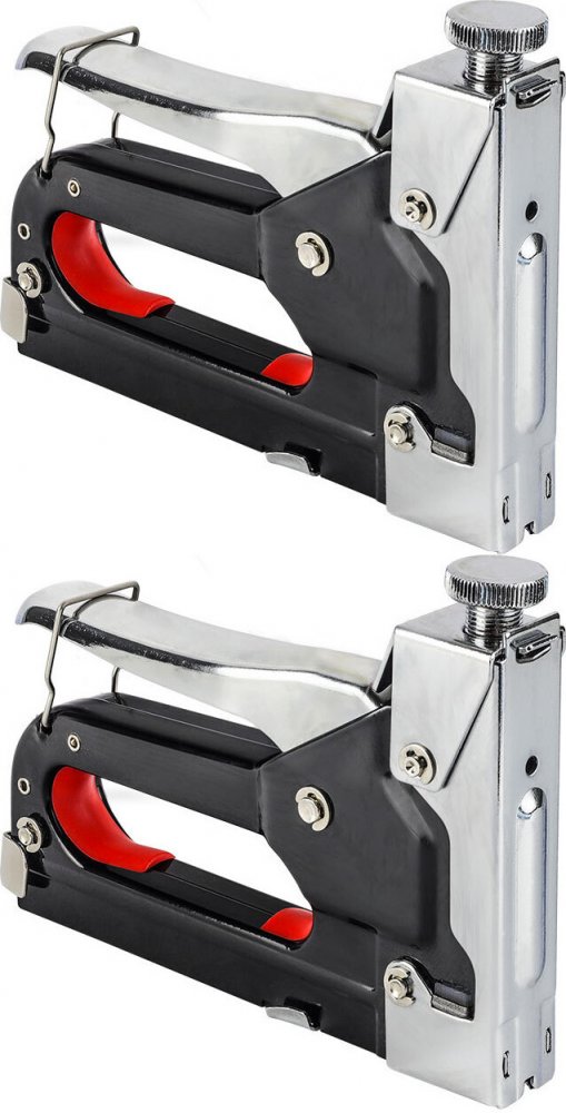 2x Zszywacz tapicerski/taker Grand GR-T01, srebrny