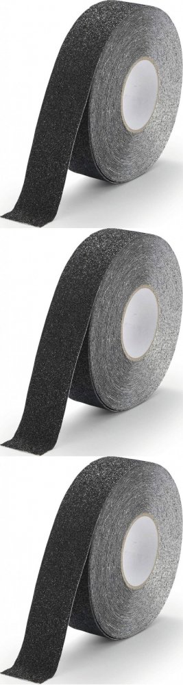 3x Taśma antypoślizgowa Durable Duraline Grip+ Formfit, 50mmx15m, czarny