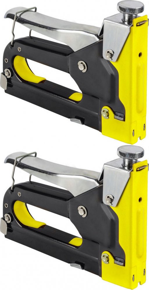 2x Zszywacz tapicerski/taker Grand GR-T01, żółty