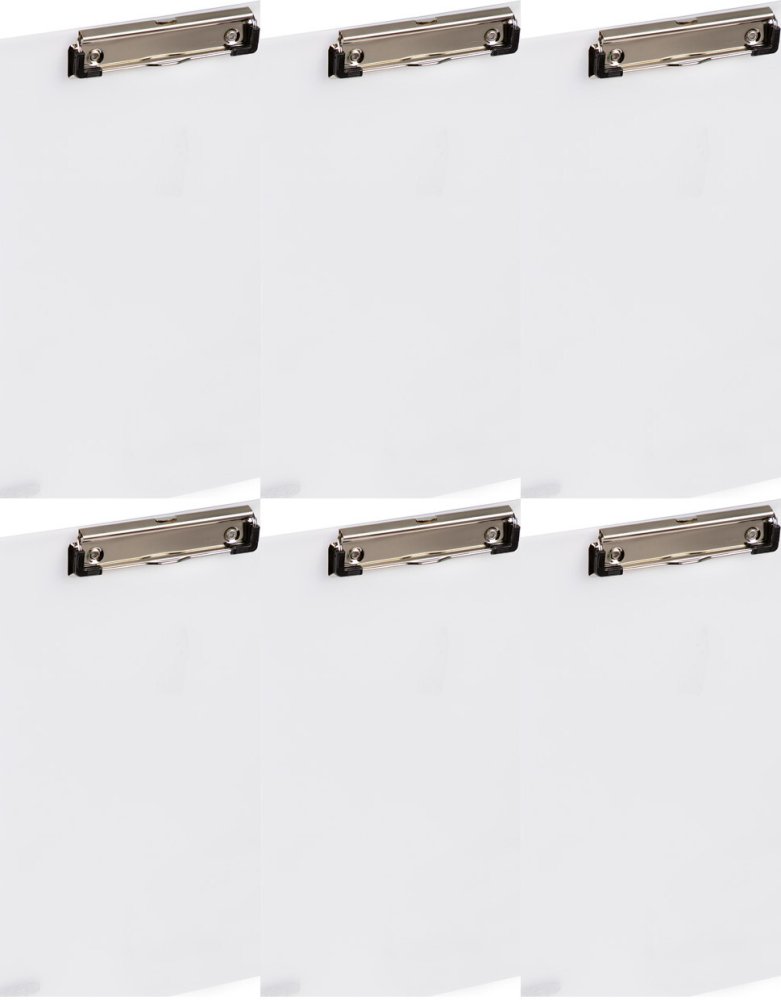 6x Clipboard Grand GR991P, A4, biały