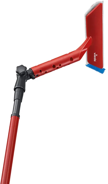 Ściągaczka do wody Vileda, z drążkiem, 30cm, czerwony