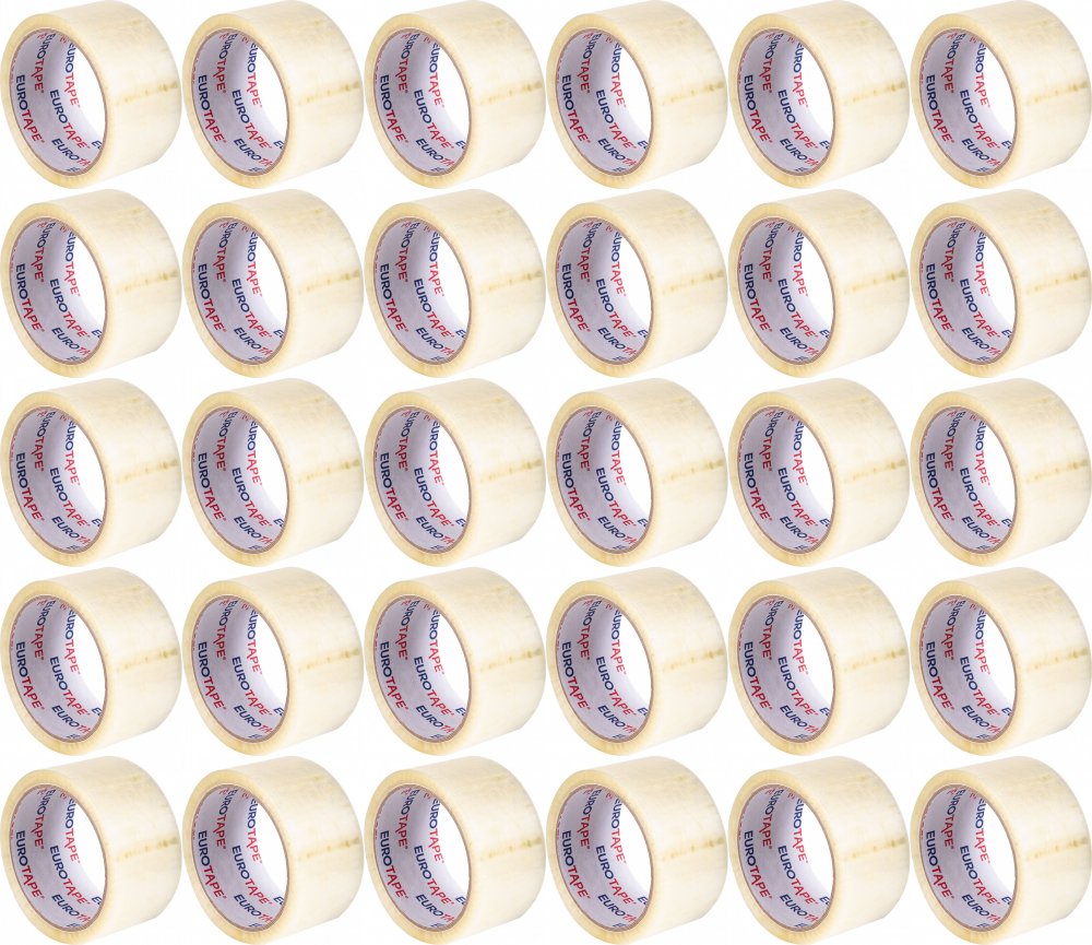 36x Taśma pakowa Dalpo TPU, 48mmx66m, hot-melt, transparentny