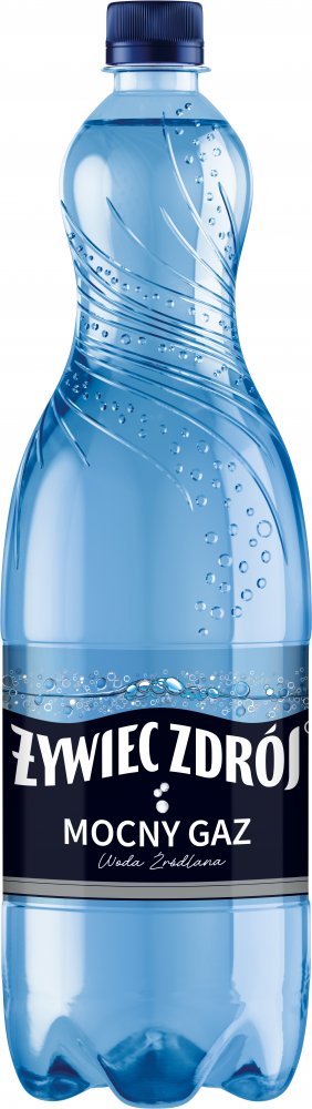 Woda mocno gazowana Żywiec Zdrój, 1.5l, butelka PET, KAUCJA