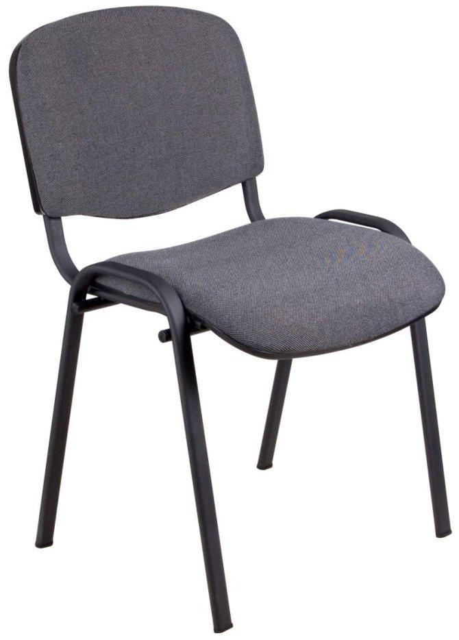 Krzesło biurowe Nowy Styl Iso Black C38, ciemnoszary