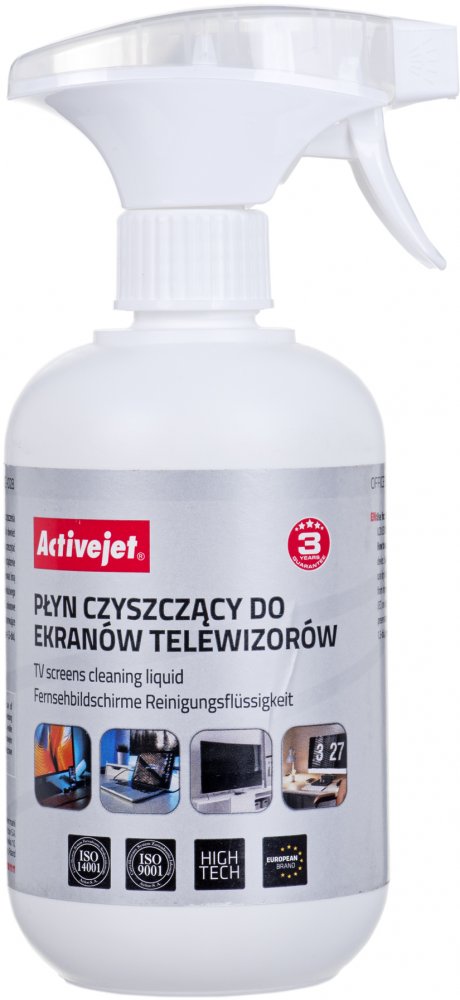 Płyn do czyszczenia ekranów Activejet AOC-028, 500ml