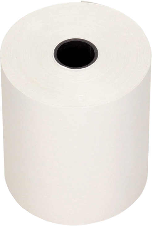 Rolka offsetowa Emerson, 57mmx25m, 55+/-5g/m2, biały