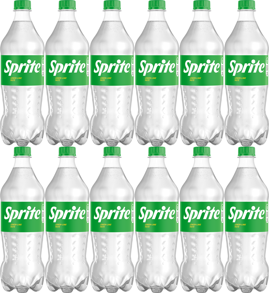 12x Napój gazowany Sprite, butelka, 0.85l, KAUCJA