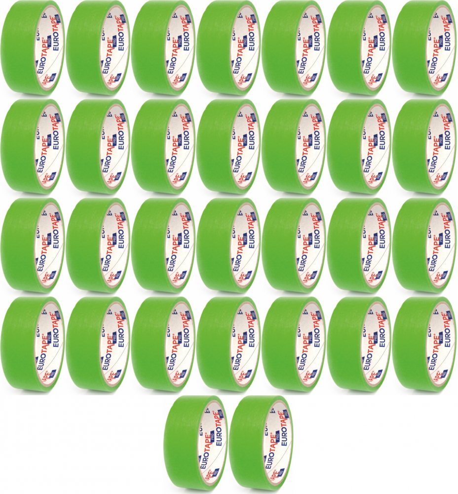 64x Taśma do precyzjnego maskowania Dalpo, Euro-Tape Pro Washi, TMSL, 30mm x 25m