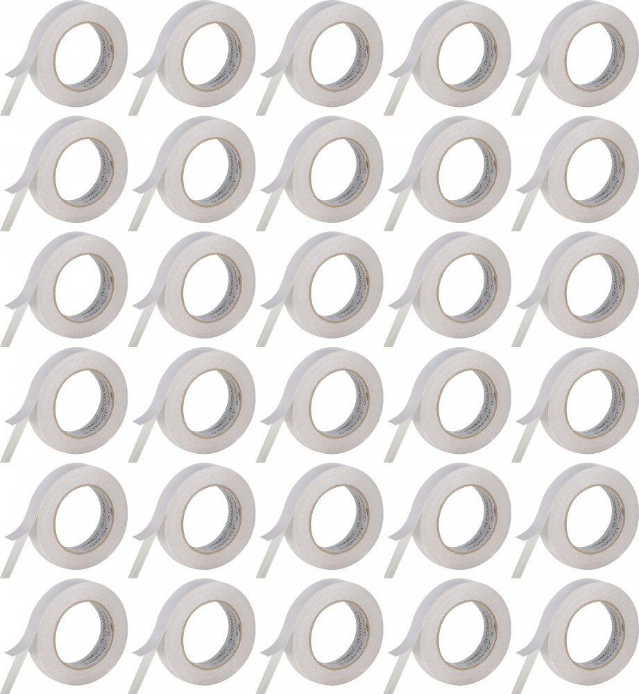 40x Taśma montażowa dwustronna Q-Connect, 24mmx3m, biały