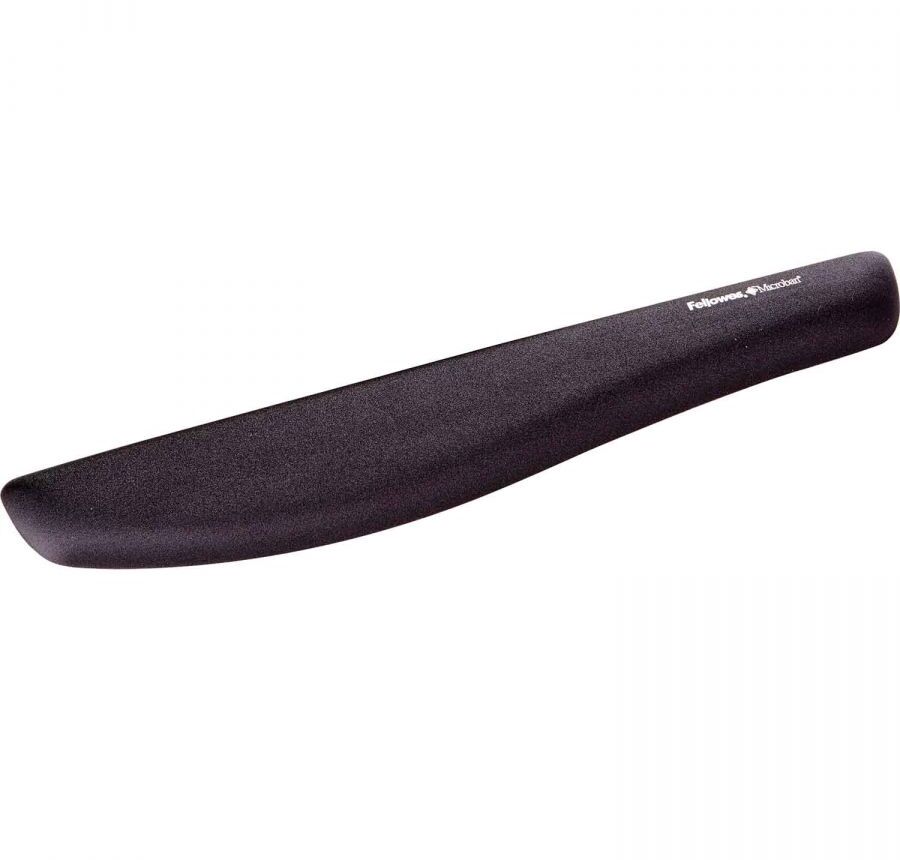 Podkładka przed klawiaturę Fellowes PlushTouch , 475x62x15mm, czarny