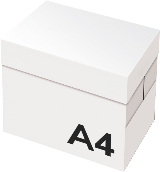 5x Papier ksero, A4, 80g/m2, 500 arkuszy, biały