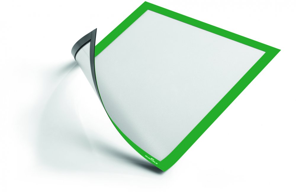 Ramka magnetyczna Durable Duraframe Magnetic, A4, 5 sztuk, zielony