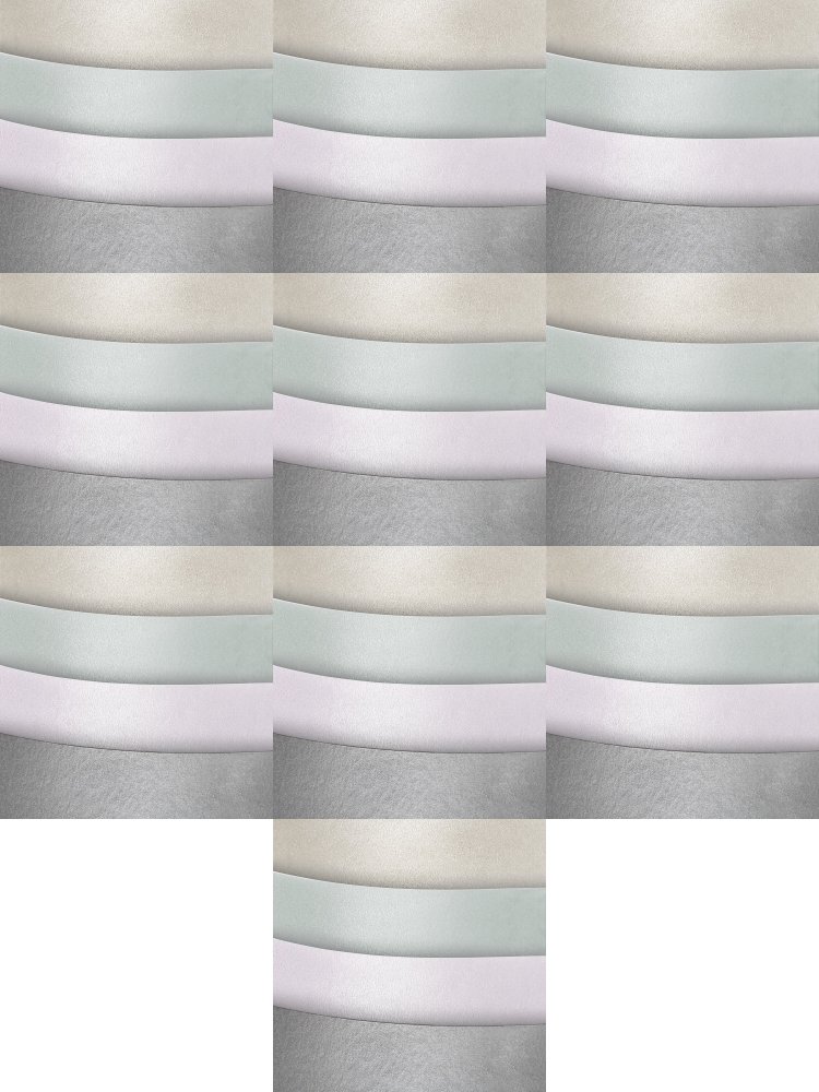 10x Karton ozdobny Galeria Papieru Millenium, A4, 220g/m2, 20 arkuszy błękitny