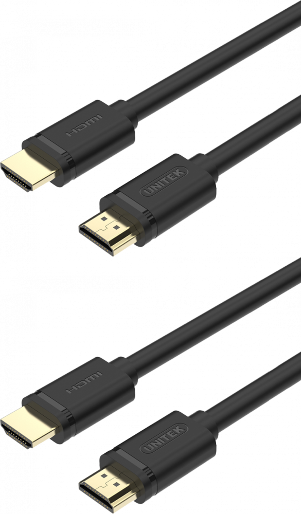 2x Kabel DisplayPort Unitek M/M, 1.5m, czarny