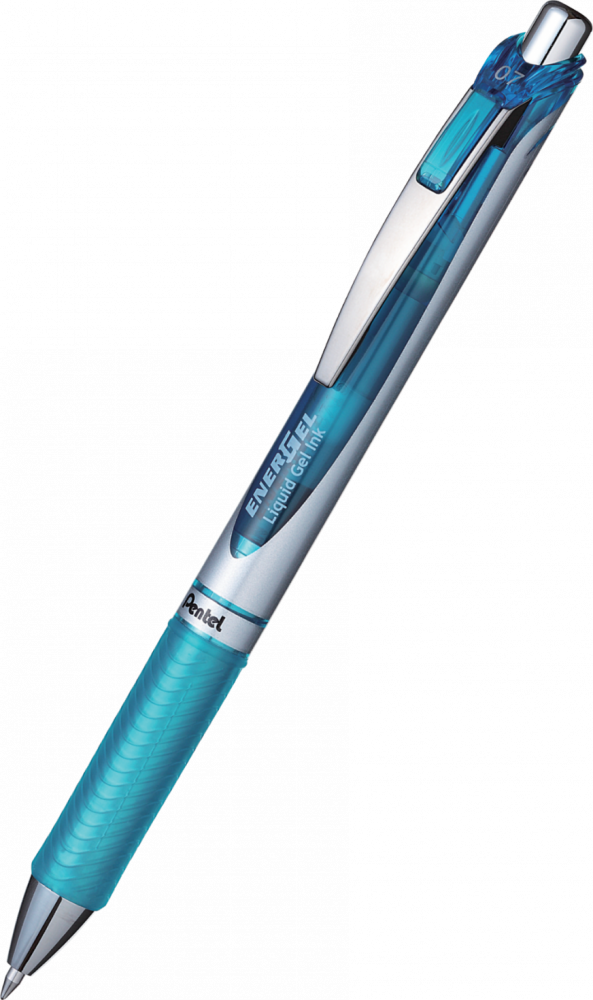 Pióro kulkowe automatyczne Pentel, EnerGel BL-77, 0.7mm, błękitny