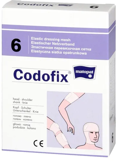 Siatka opatrunkowa CODOFIX 6x1m głowa, ramię, podudzie, kolano