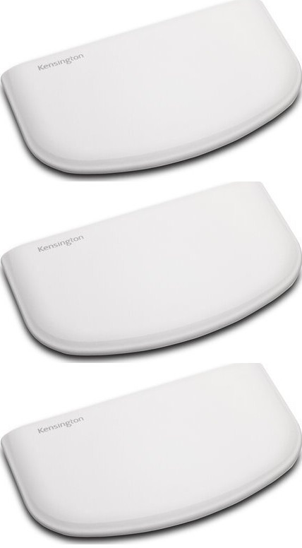 3x Podkładka pod nadgarstek Kensington, ErgoSoft, do myszy płaskich, 160x108mm, szary