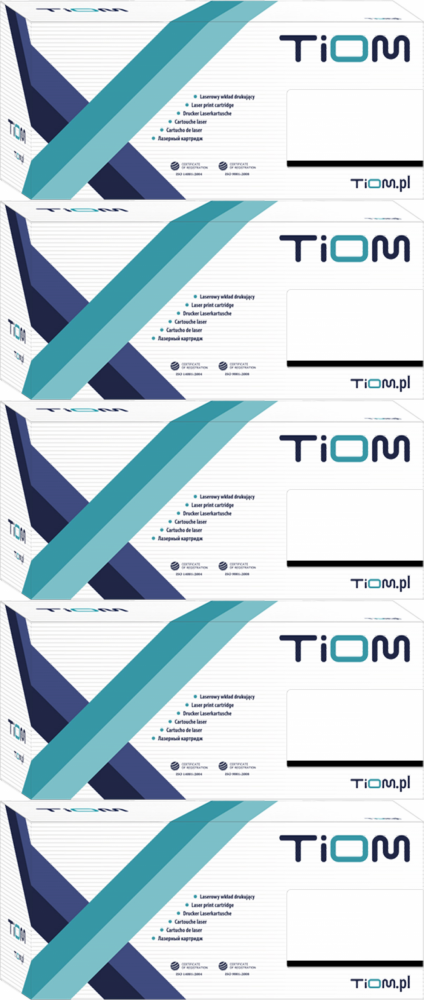 5x Toner Tiom Ti-LH285AN 85A (CE285A), 1600 stron, black (czarny)