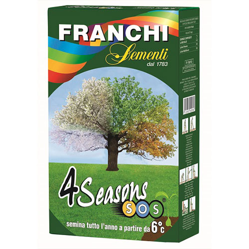 1 pac, Gazon Franchi Sementi 4 Seasons - Semințe: Mod de ambalare: 1 kg