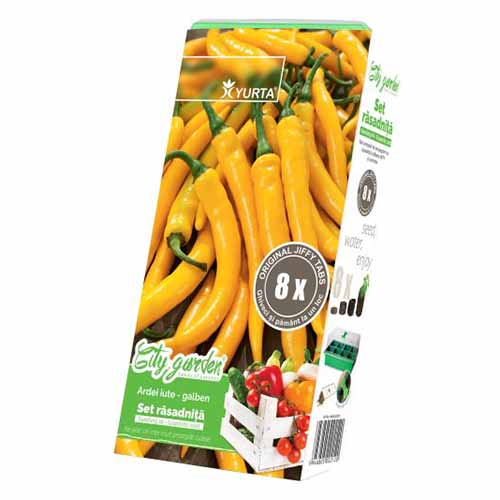 1 pac, Set răsadniță medie și Ardei iute galben - Semințe: Mod de ambalare: 1 pac