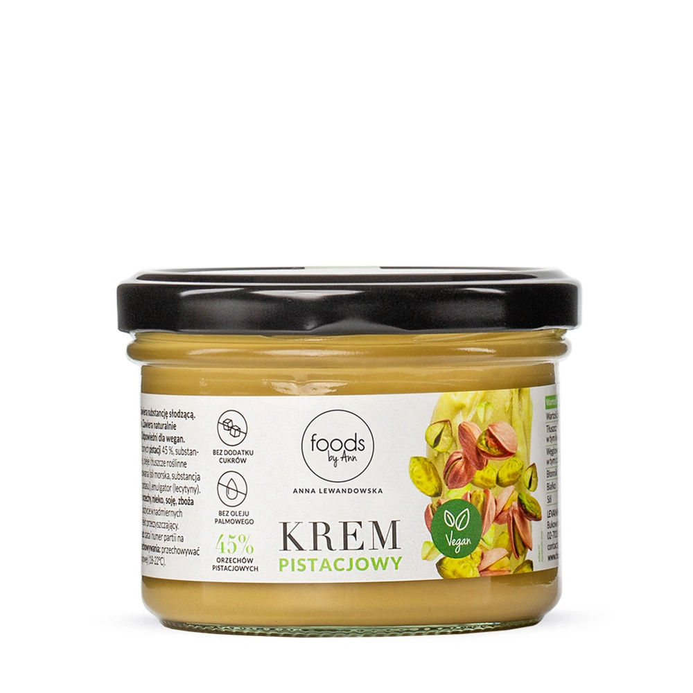 Krem pistacjowy 45% orzechów, 200 g