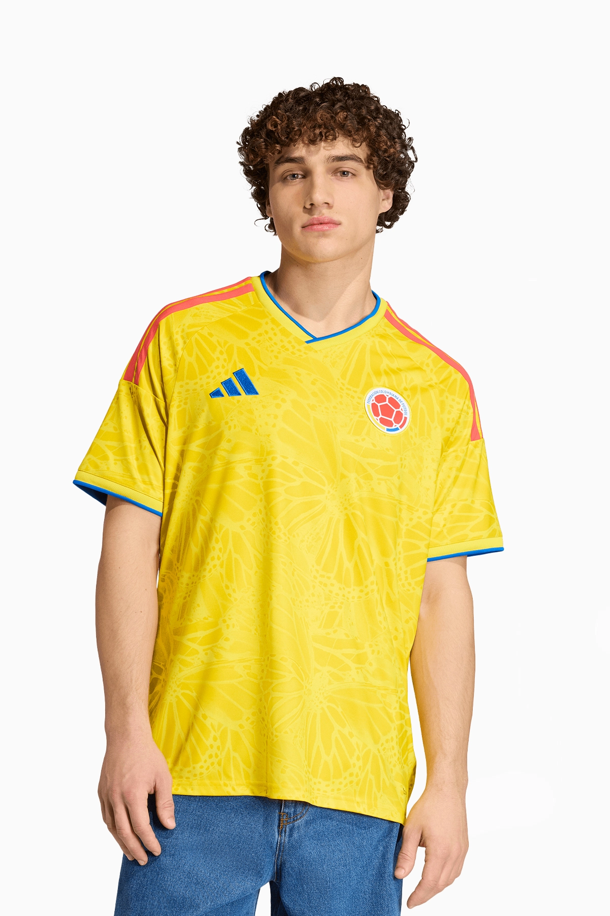 Koszulka Reprezentacji Kolumbii adidas 2026 Domowa Replica - Żółty