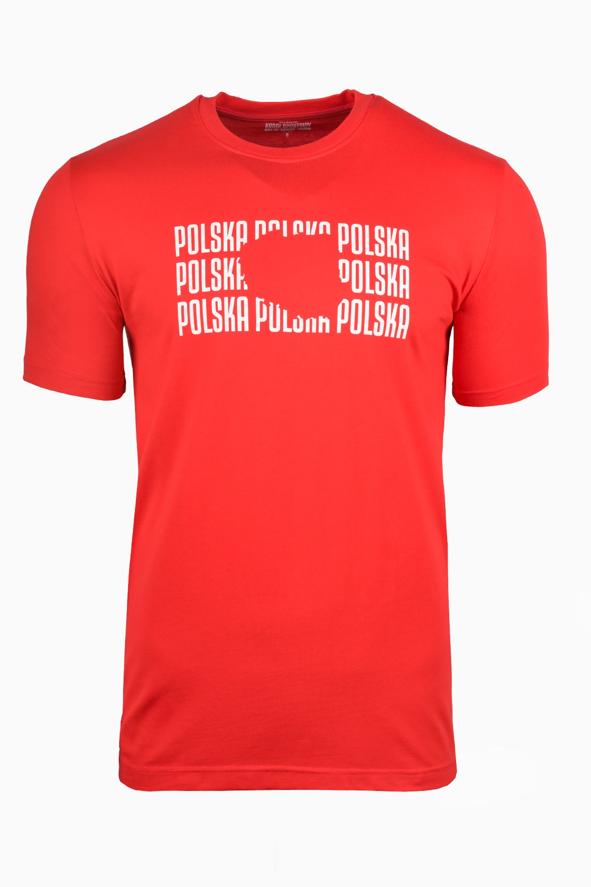 Koszulka Kanał Sportowy - POLSKA - Czerwony