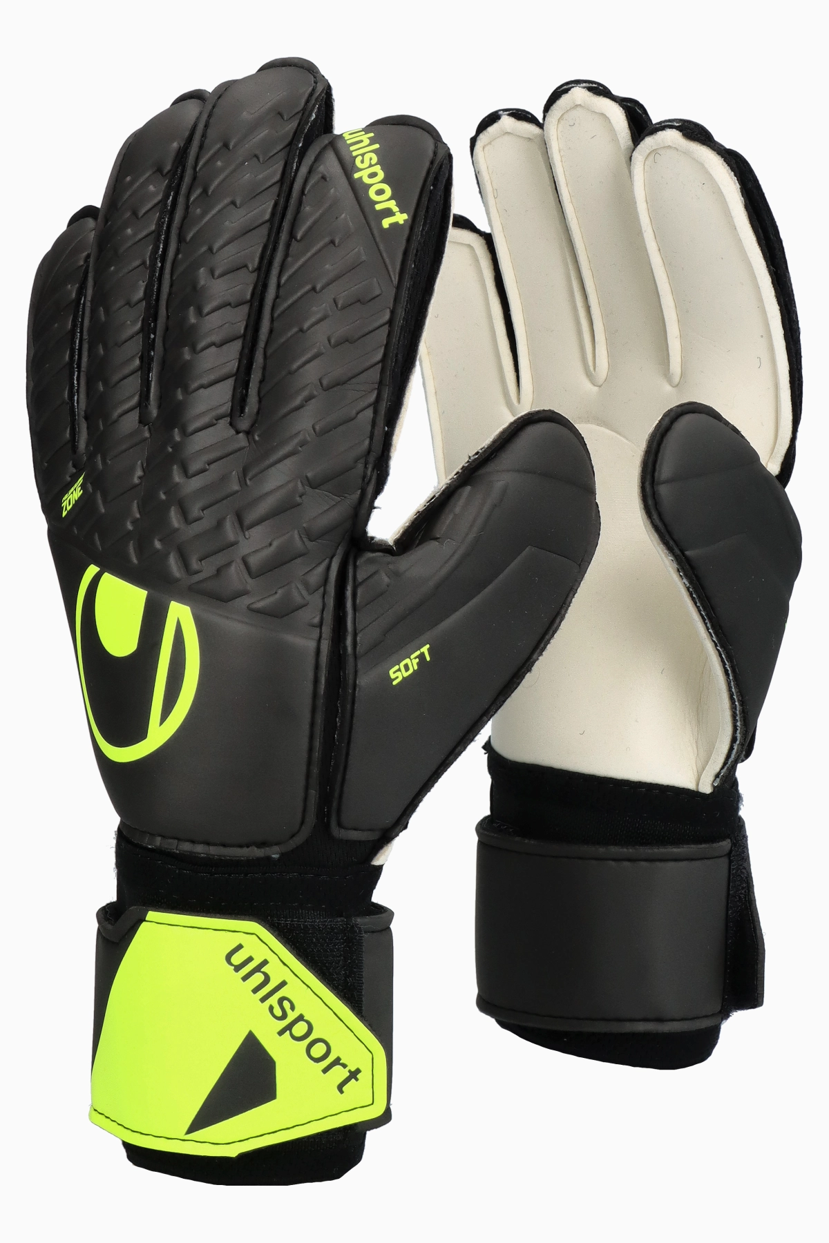 Rękawice Uhlsport Fangmaschine Soft Flex Frame - Czarny