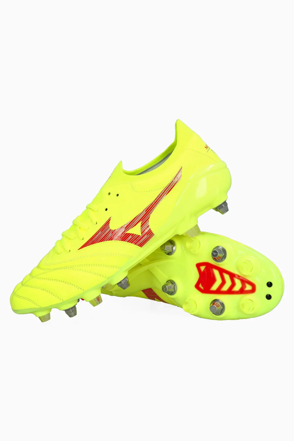 Wkręty Mizuno Morelia Neo IV Beta Elite Mix - Limonkowy