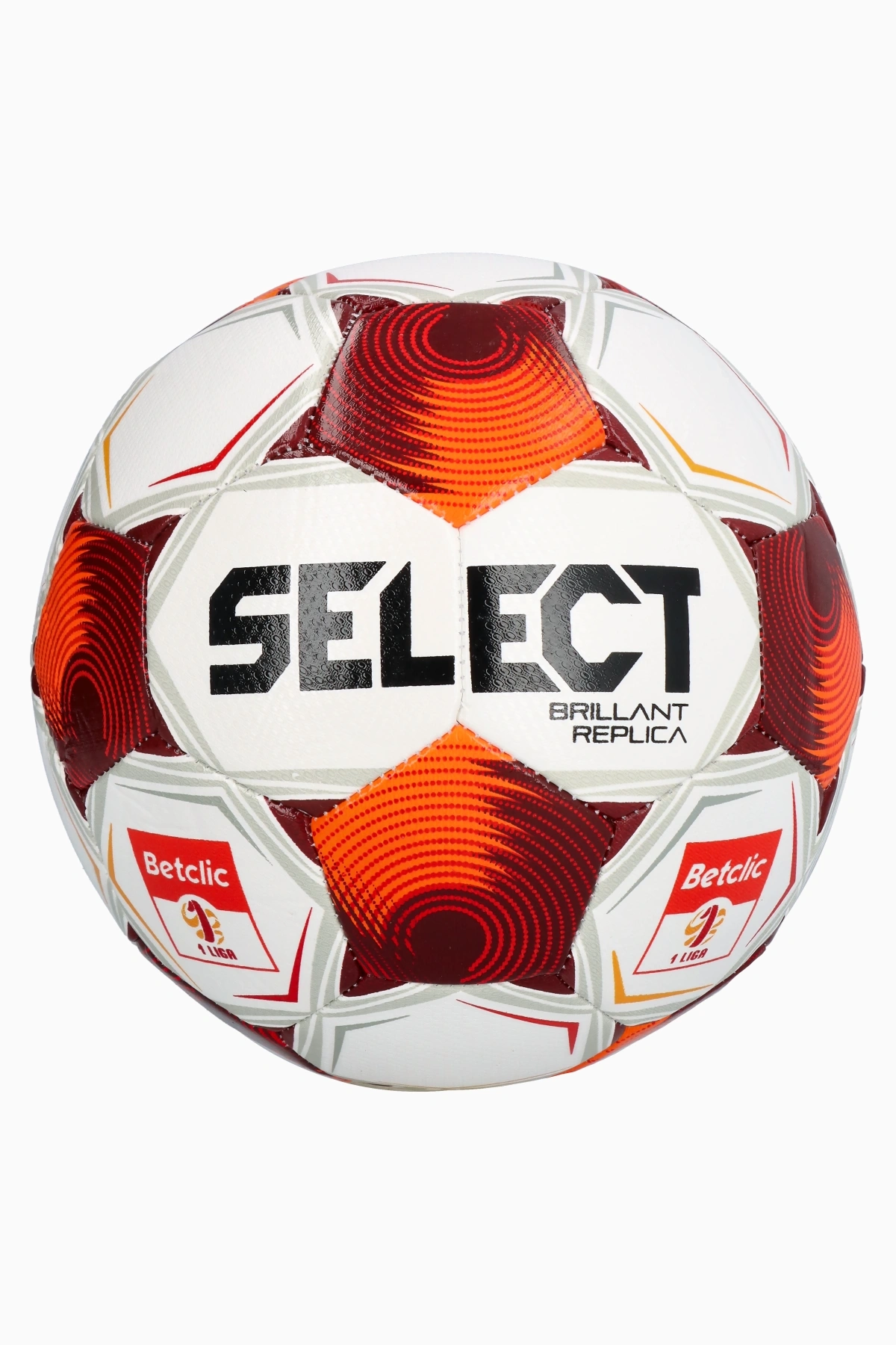 Piłka Select Brillant Replica v25 Betclic 1 Liga rozmiar 5 - Biały