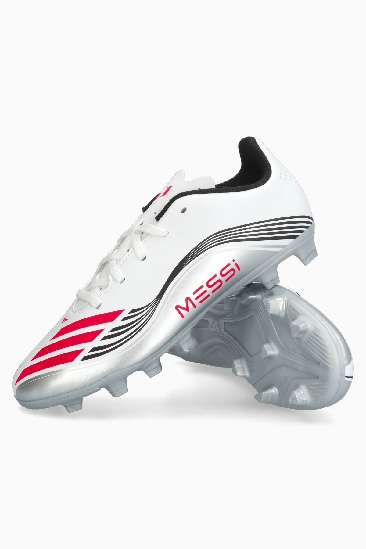 Korki adidas F50 Club Messi FG/MG Junior - Srebrny