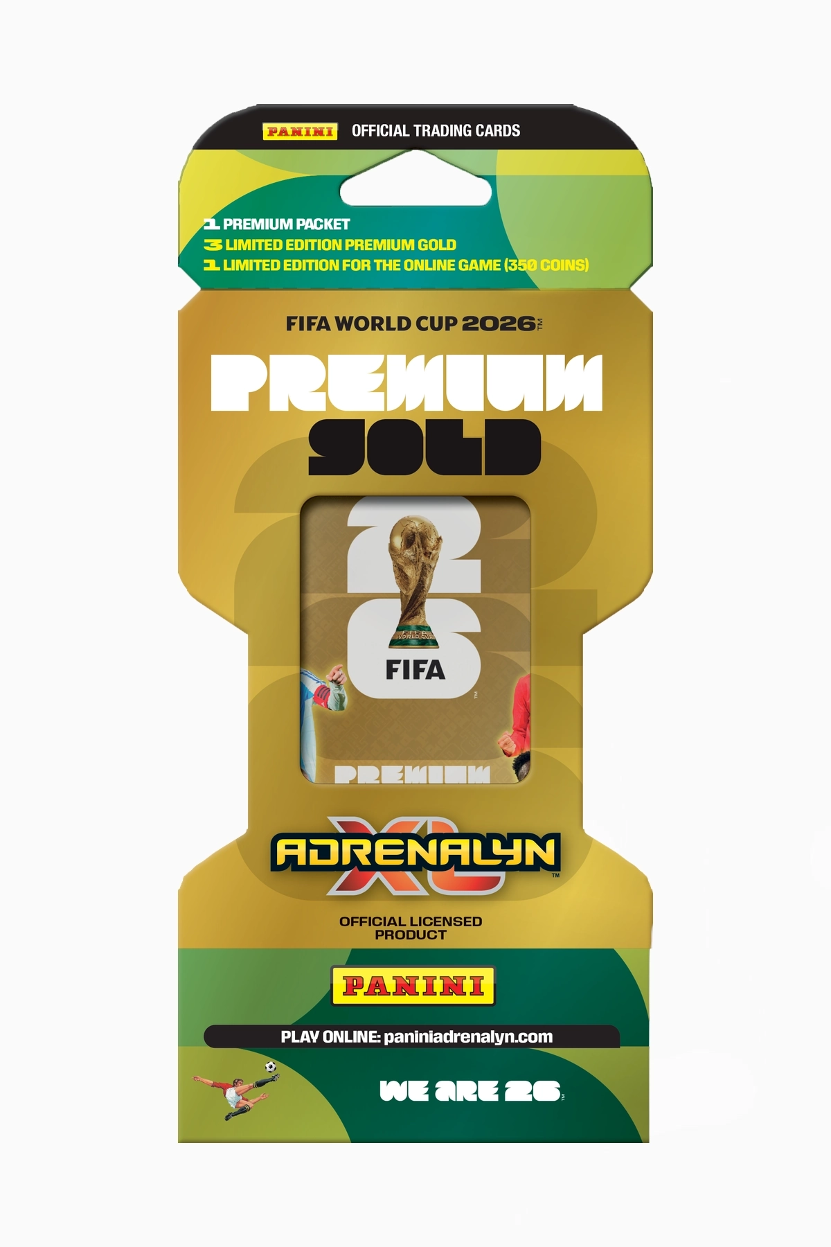 Karty Panini FIFA World Cup 2026 Adrenalyn XL Blister Gold