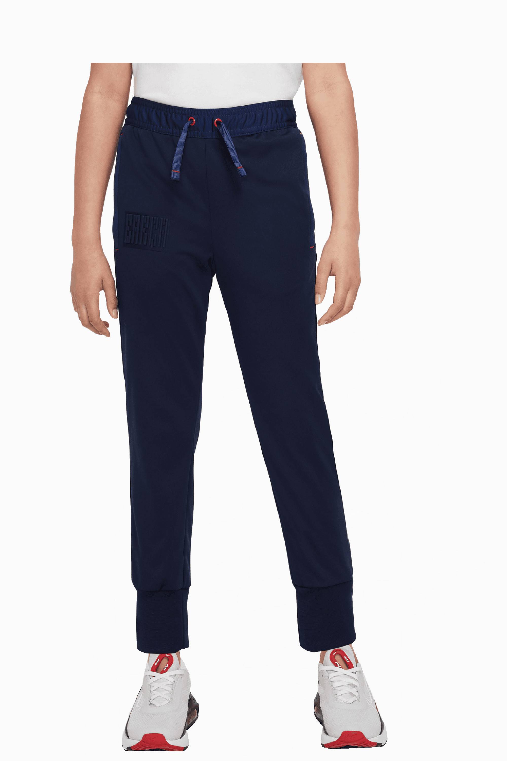 Spodnie Nike FC Barcelona 22/23 Travel Junior - Granatowy